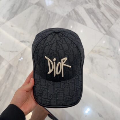 Dior Fashion Casual Embroidered Baseball Cap