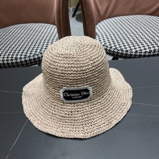 Dior Fashion Sunshade Straw Hat