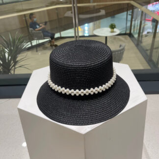Dior Fashion Pearl Flat Bucket Hat