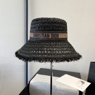 Dior new raffia basin hat