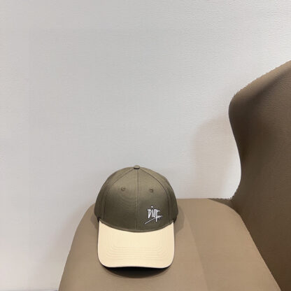 Dior new patchwork simple baseball cap