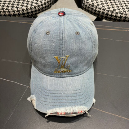 Louis Vuitton Denim Baseball Cap - Image 2