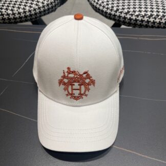 Hermès canvas baseball cap