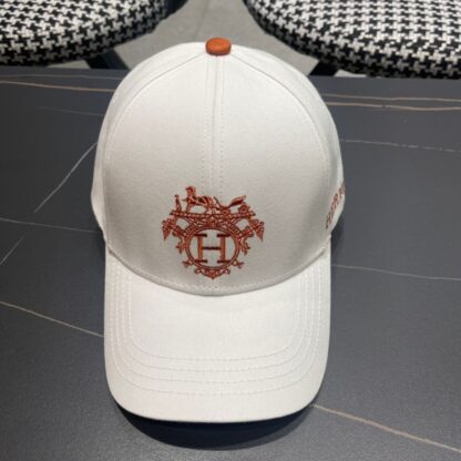 Hermès canvas baseball cap
