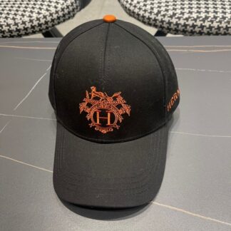 Hermès canvas baseball cap