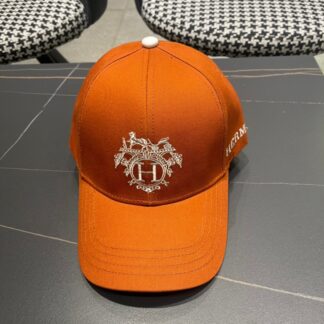 Hermès canvas baseball cap