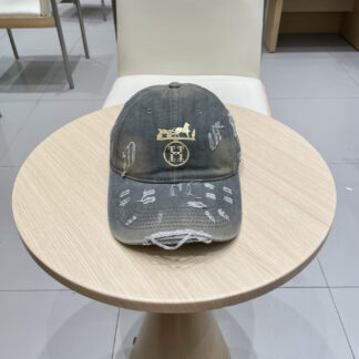 Hermès canvas baseball cap