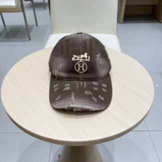Hermès canvas baseball cap
