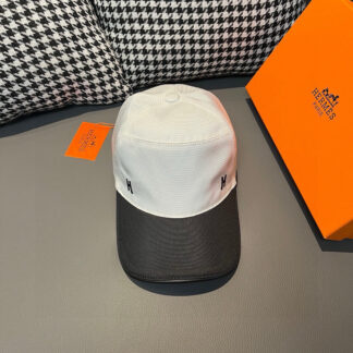 Hermès canvas baseball cap
