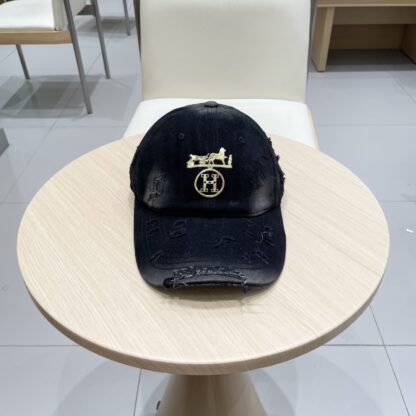 Hermès canvas baseball cap