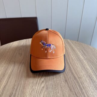 Hermès Unisex Canvas Baseball Cap