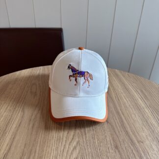 Hermès Unisex Canvas Baseball Cap