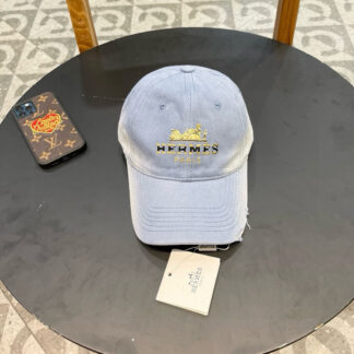 Hermès canvas baseball cap