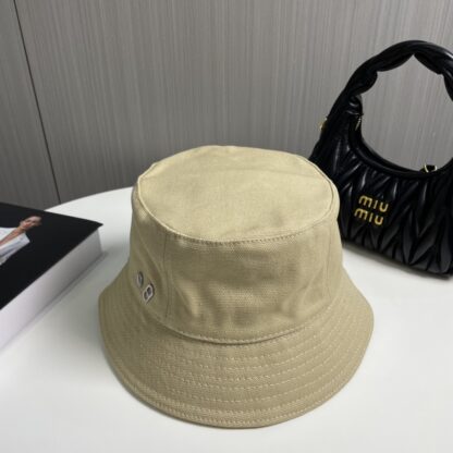 Hermès cotton canvas women's bucket hat