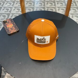 Hermès canvas baseball cap
