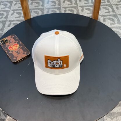 Hermès canvas baseball cap