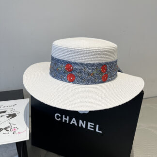 Louis Vuitton new flat straw hat