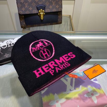 Hermès Warm Wool Knitted Hat