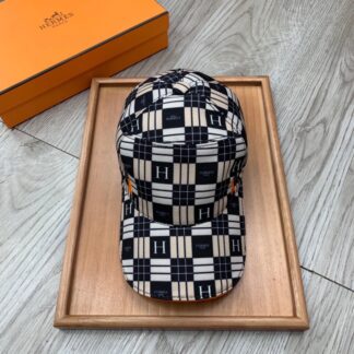 Hermès canvas baseball cap