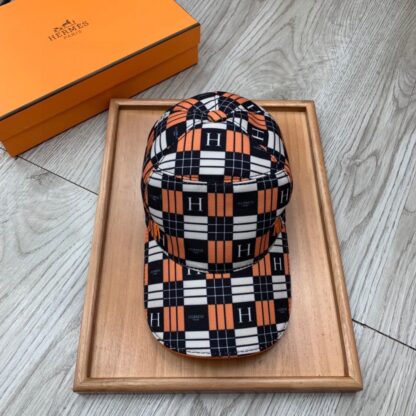 Hermès canvas baseball cap