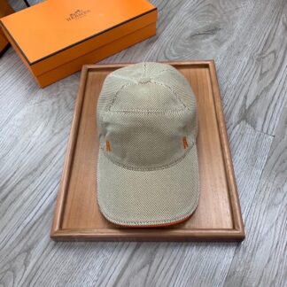Hermès canvas baseball cap