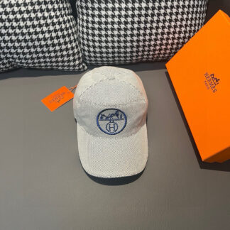 Hermès Breathable Canvas Baseball Cap