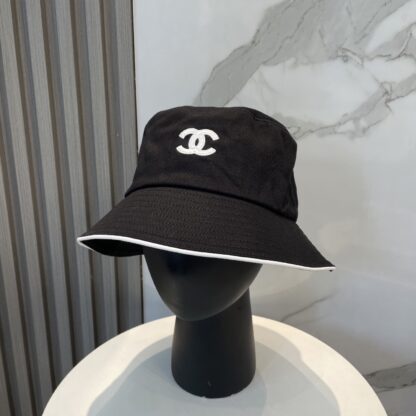 Chanel 3D embroidered bucket hat