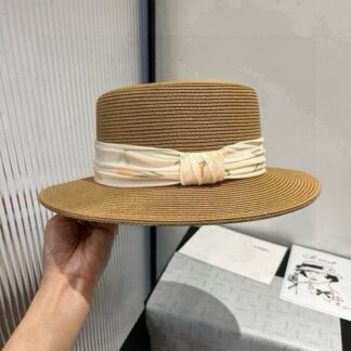 Chanel Flat Top Hat
