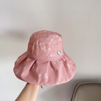 Chanel floral simple bucket hat