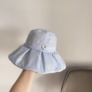 Chanel floral simple bucket hat