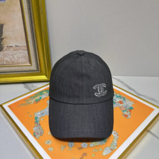 Chanel sequined baseball cap