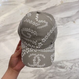 Chanel diamond hard top baseball cap