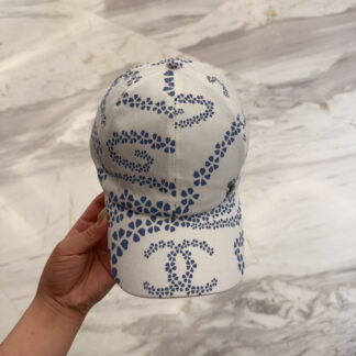 Chanel diamond hard top baseball cap