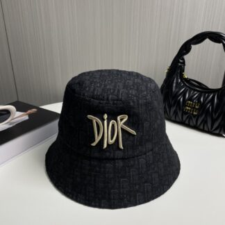 Dior English sports style bucket hat