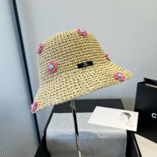 Chanel straw hat