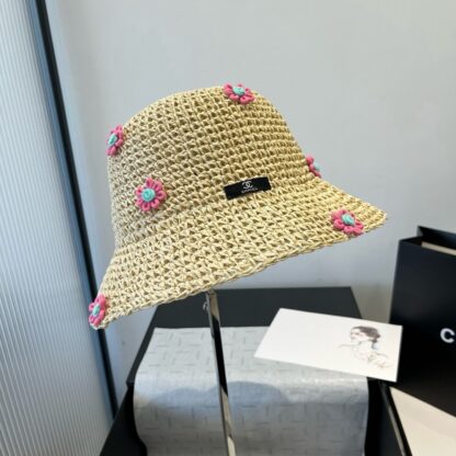 Chanel straw hat