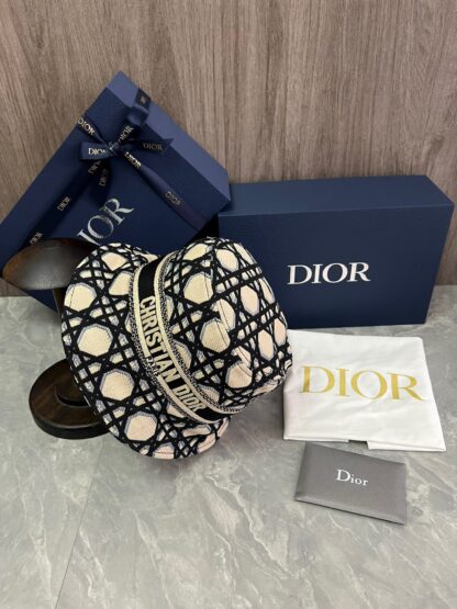 Dior narrow brim bucket hat