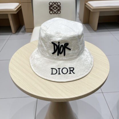 Dior embroidered letter bucket hat - Image 2