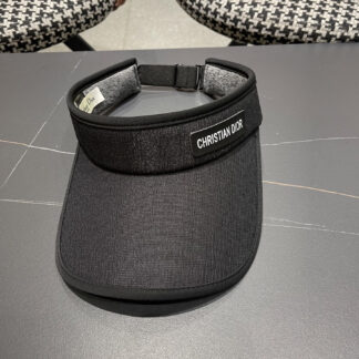 Dior simple casual open top hat