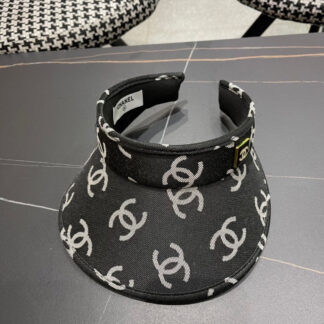 Chanel summer all-match open top hat
