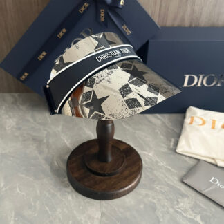 Dior Fashion Star Print Sun Hat