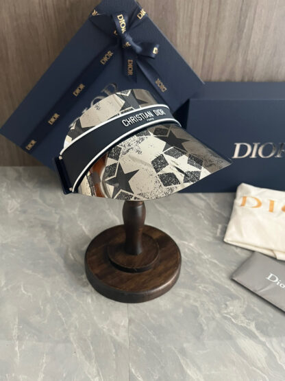 Dior Fashion Star Print Sun Hat