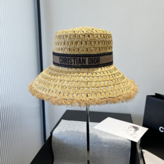 Dior new raffia basin hat