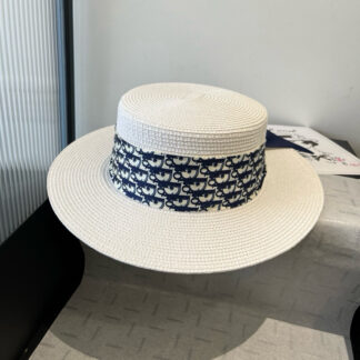 Dior new flat hat sun hat