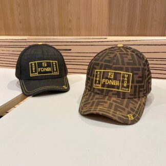 Fendi classic monogram trendy baseball cap