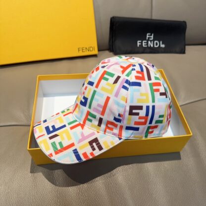 Fendi stylish breathable versatile baseball cap