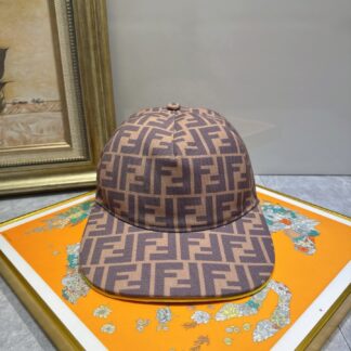 Fendi Fashion Casual Monogram Baseball Cap