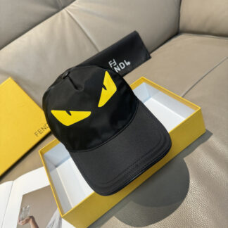 Fendi Little Monster Print Fashion Breathable All-match Baseball Cap