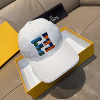 Fendi stylish embroidered baseball cap