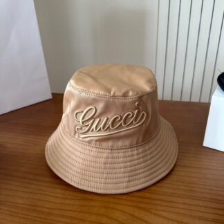 Gucci simple embroidered bucket hat